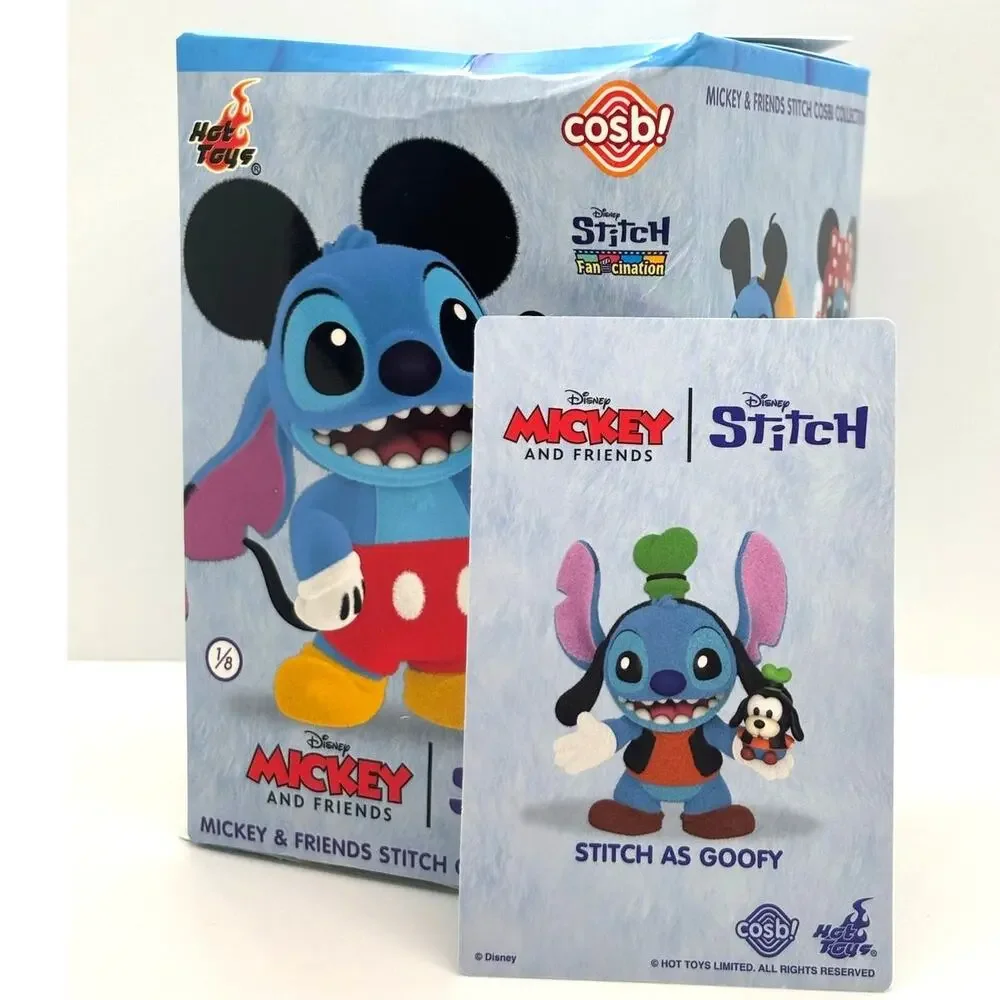 Disney x Cosbi x Mickey & Friends Fancination, Goofy Stitch Collectible - New